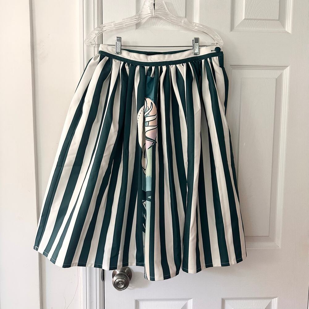 Unique Vintage Jack Skellington Nightmare Christmas Full Skirt NWT Medium 6-8 - Picture 2 of 6